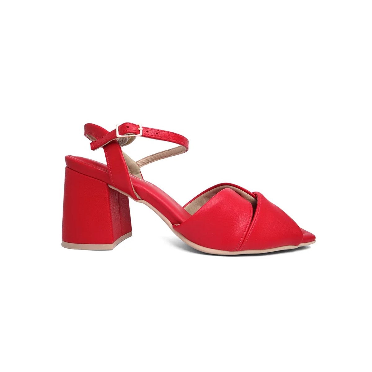 Sandália Piccadilly Salto Bloco 626032 Vermelho Sandália Piccadilly Salto Bloco 626032 Vermelho