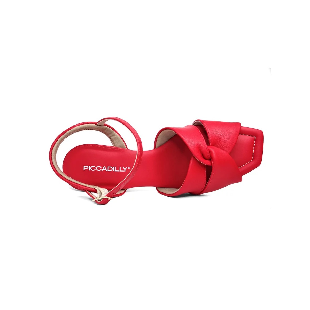 Sandália Piccadilly Salto Bloco 626032 Vermelho Sandália Piccadilly Salto Bloco 626032 Vermelho