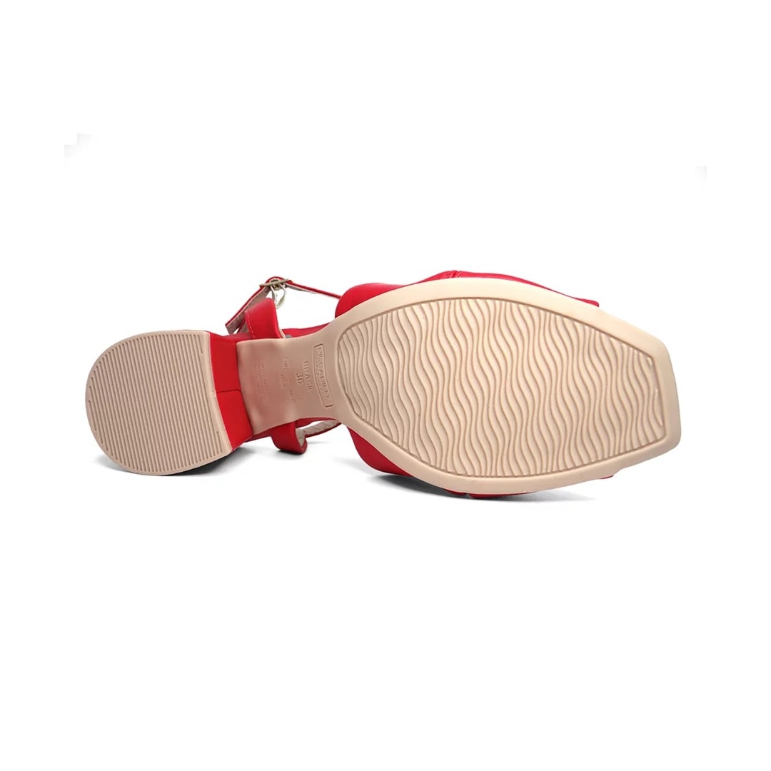 Sandália Piccadilly Salto Bloco 626032 Vermelho Sandália Piccadilly Salto Bloco 626032 Vermelho