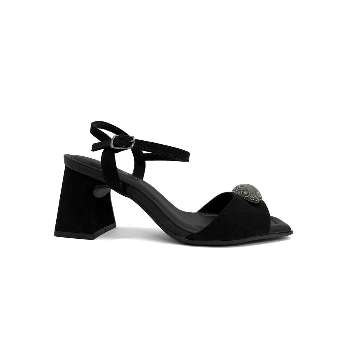 Sandália Piccadilly Salto Bloco 626053 Preto Sandália Piccadilly Salto Bloco 626053 Preto