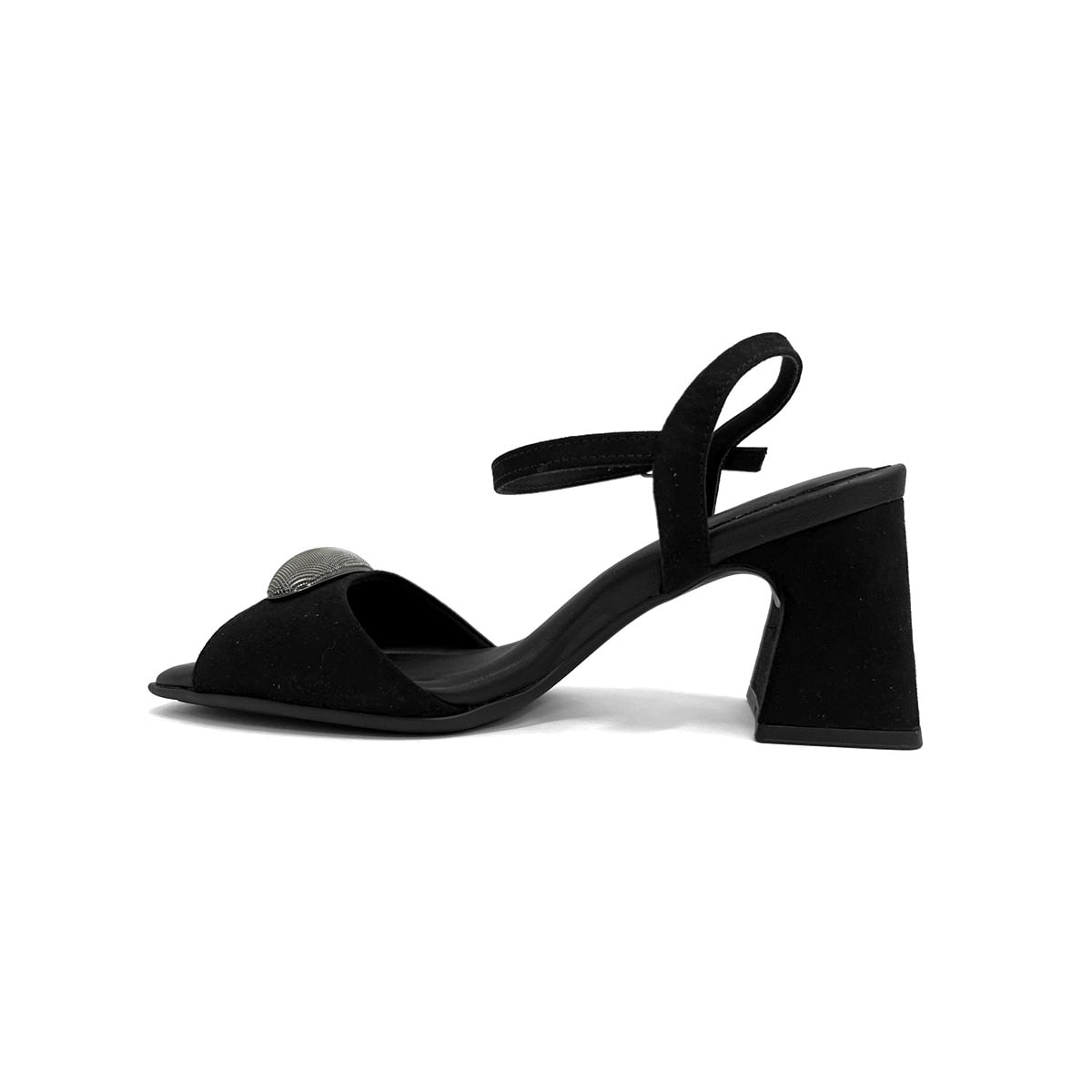 Sandália Piccadilly Salto Bloco 626053 Preto Sandália Piccadilly Salto Bloco 626053 Preto