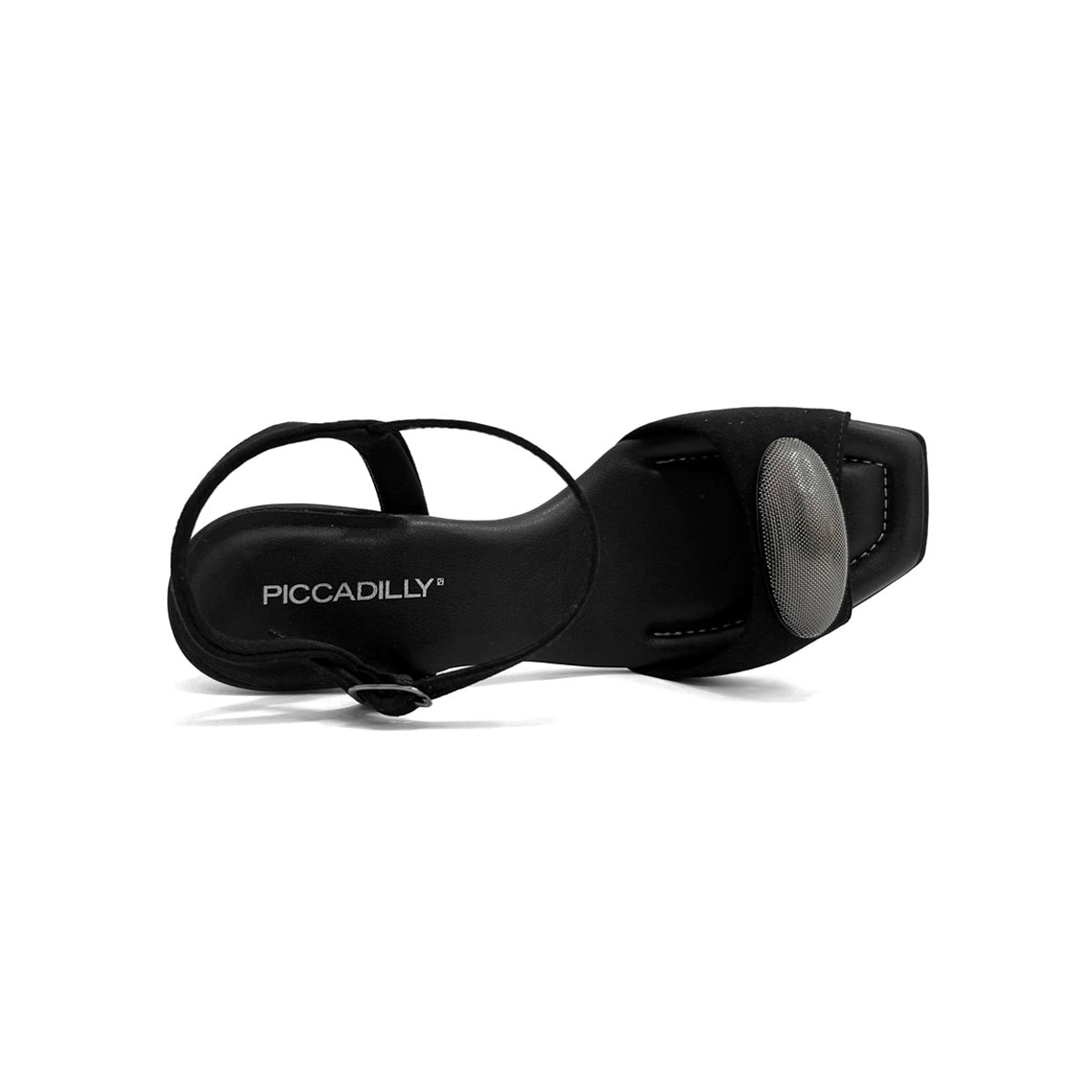 Sandália Piccadilly Salto Bloco 626053 Preto Sandália Piccadilly Salto Bloco 626053 Preto