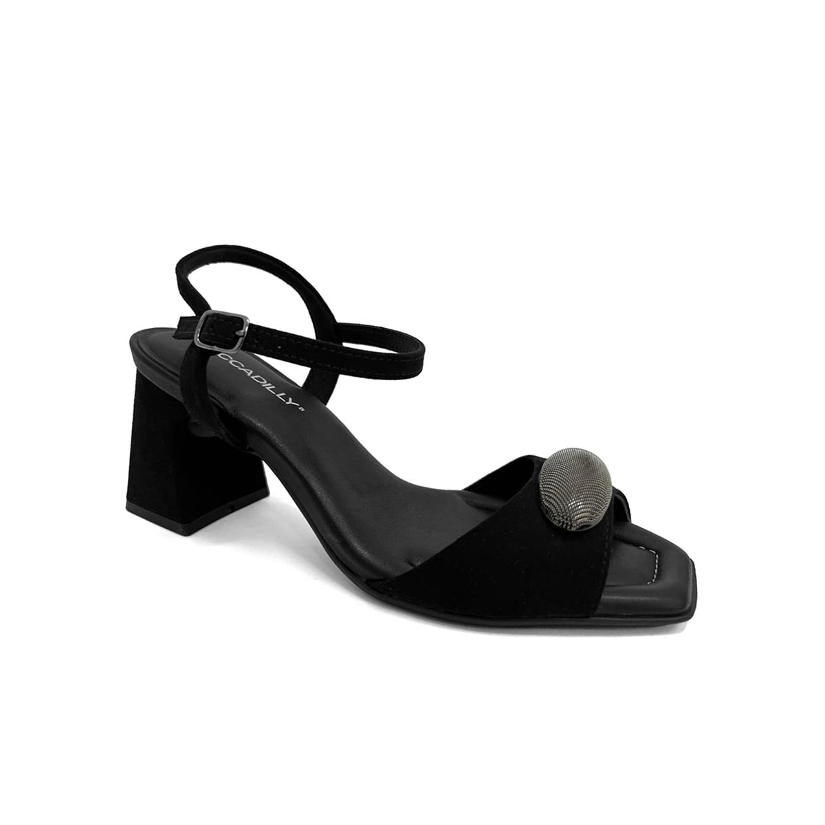 Sandália Piccadilly Salto Bloco 626053 Preto Sandália Piccadilly Salto Bloco 626053 Preto