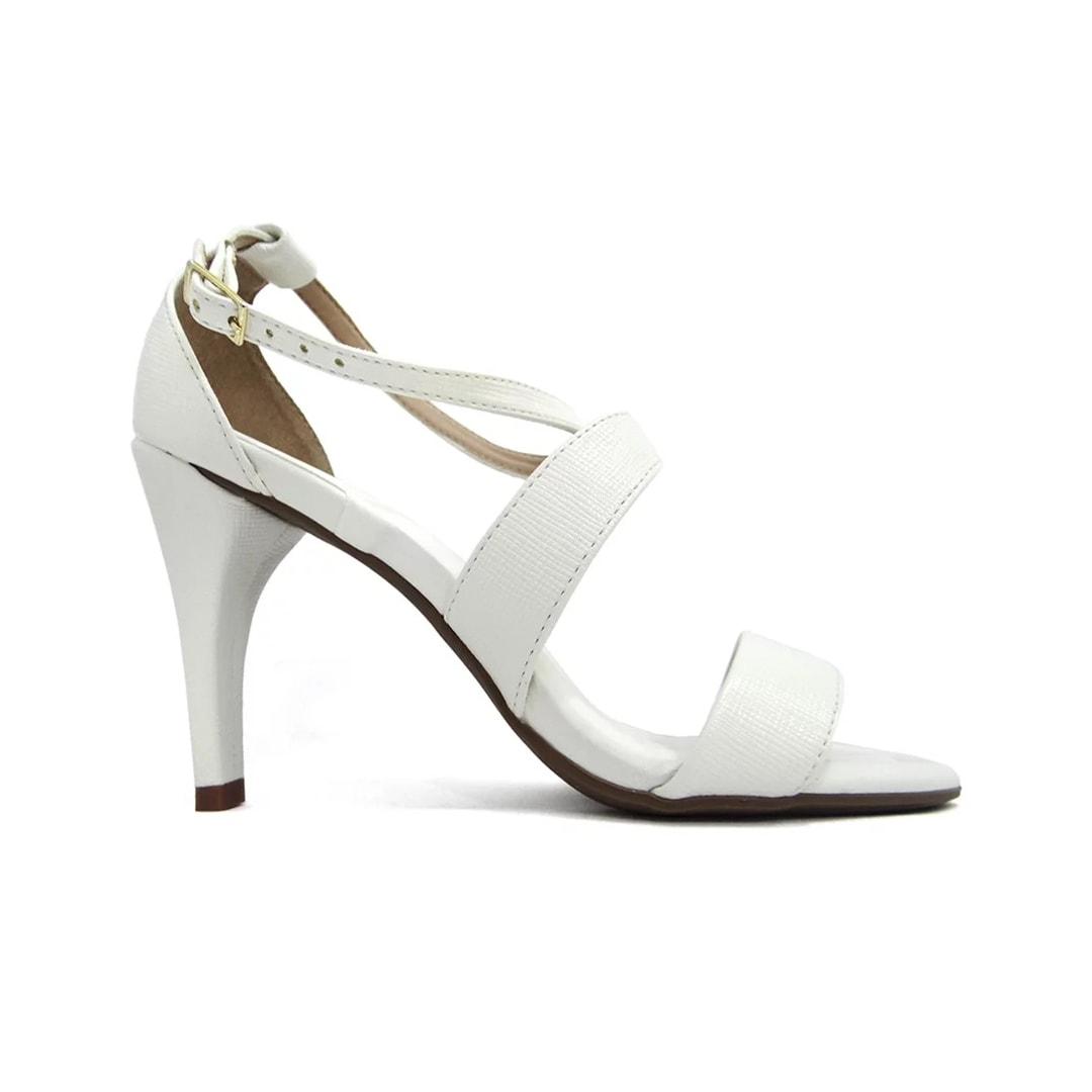 Sandália Piccadilly Salto Bloco Alto 727047 Branco Sandália Piccadilly Salto Bloco Alto 727047 Branco