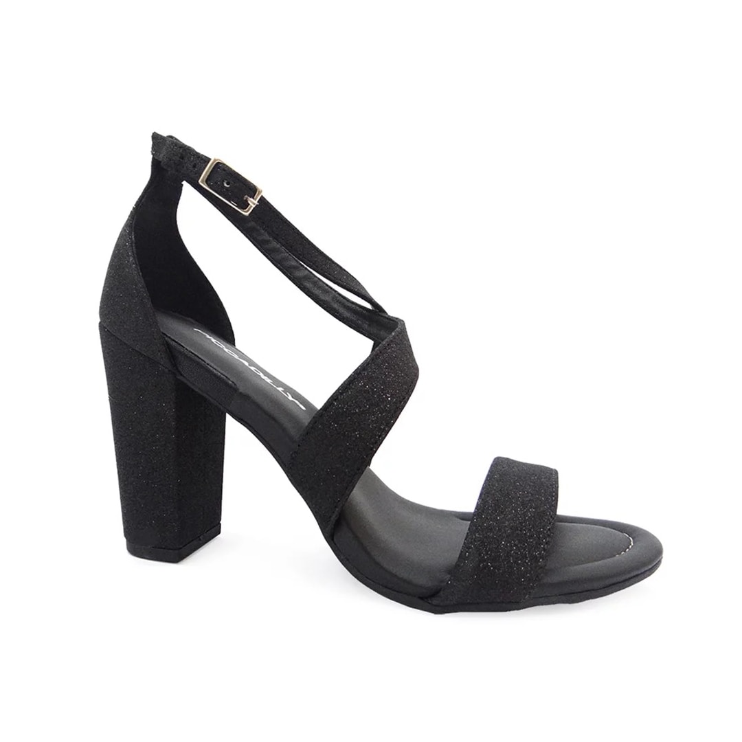 Sandália Piccadilly Salto Bloco Alto 727047 Preto Absoluto Sandália Piccadilly Salto Bloco Alto 727047 Preto Absoluto