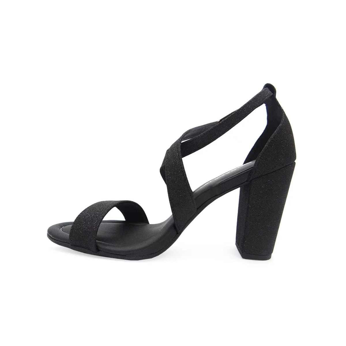 Sandália Piccadilly Salto Bloco Alto 727047 Preto Absoluto Sandália Piccadilly Salto Bloco Alto 727047 Preto Absoluto