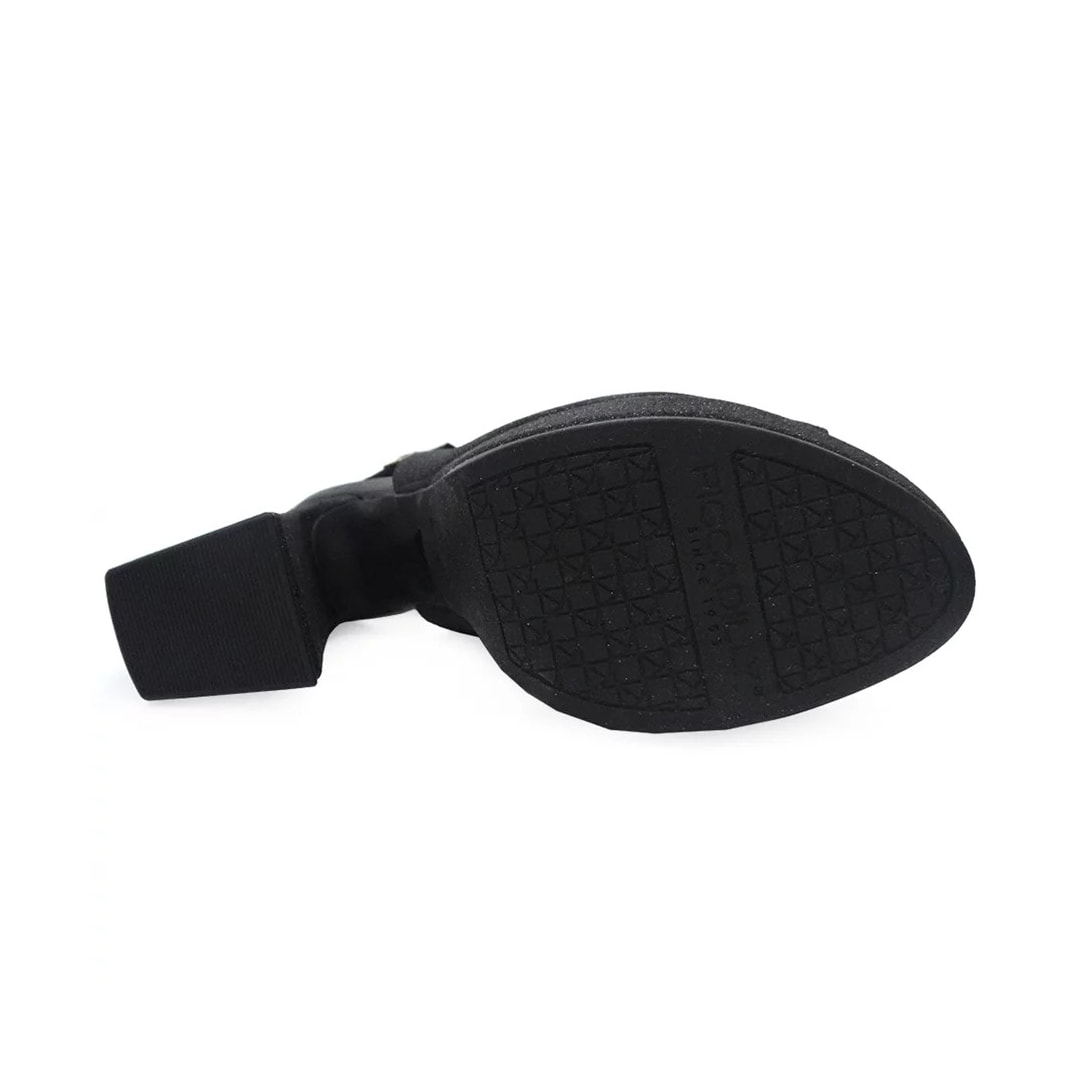 Sandália Piccadilly Salto Bloco Alto 818009 Preto Absoluto Sandália Piccadilly Salto Bloco Alto 818009 Preto Absoluto