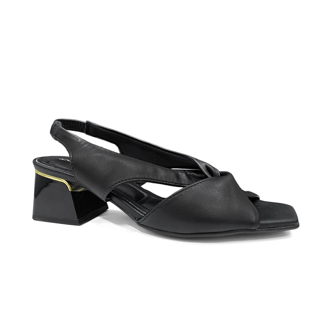 Sandália Piccadilly Salto Bloco Renee 543106 Preto Sandália Piccadilly Salto Bloco Renee 543106 Preto