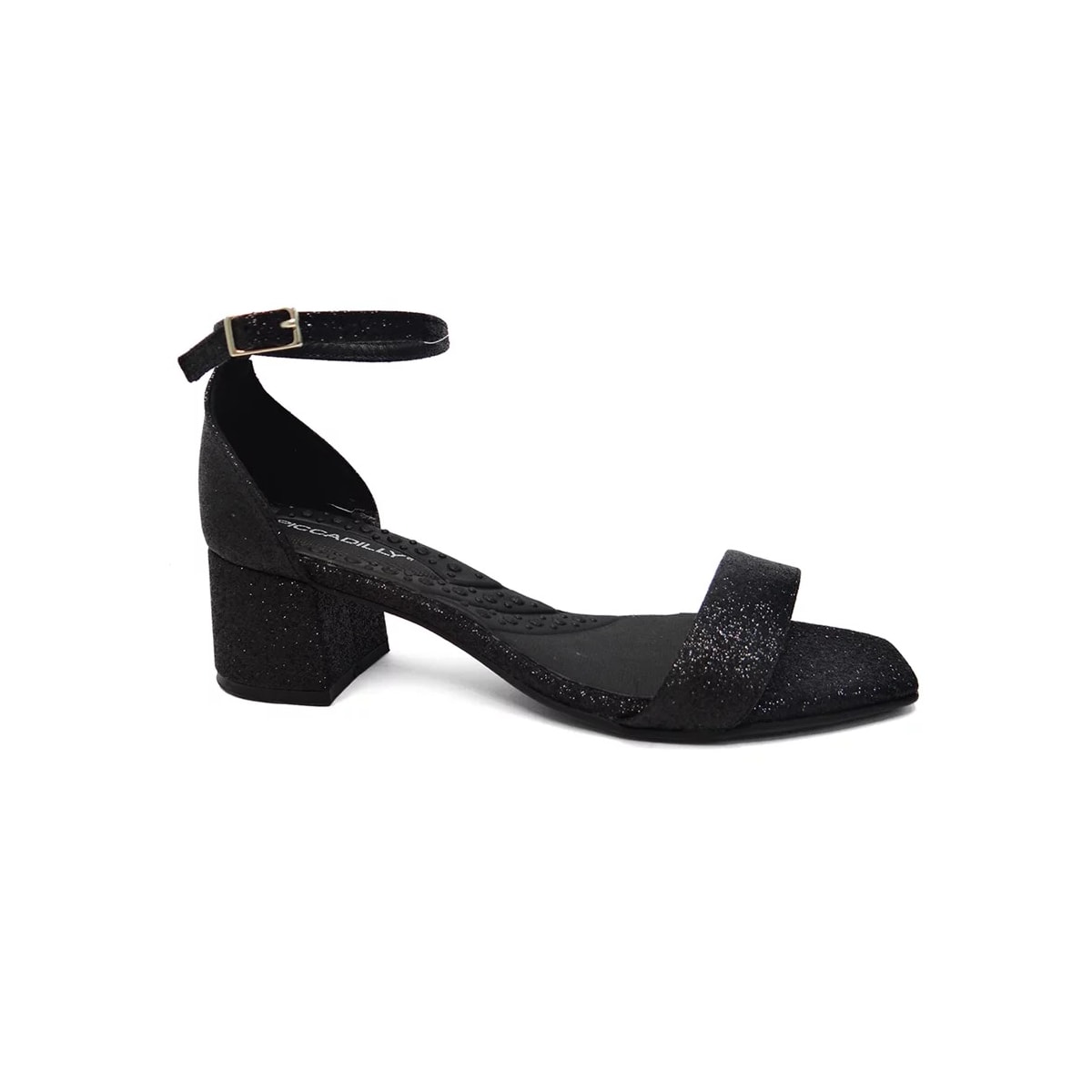 Sandália Piccadilly Salto Medio 588116 Preto Sandália Piccadilly Salto Medio 588116 Preto