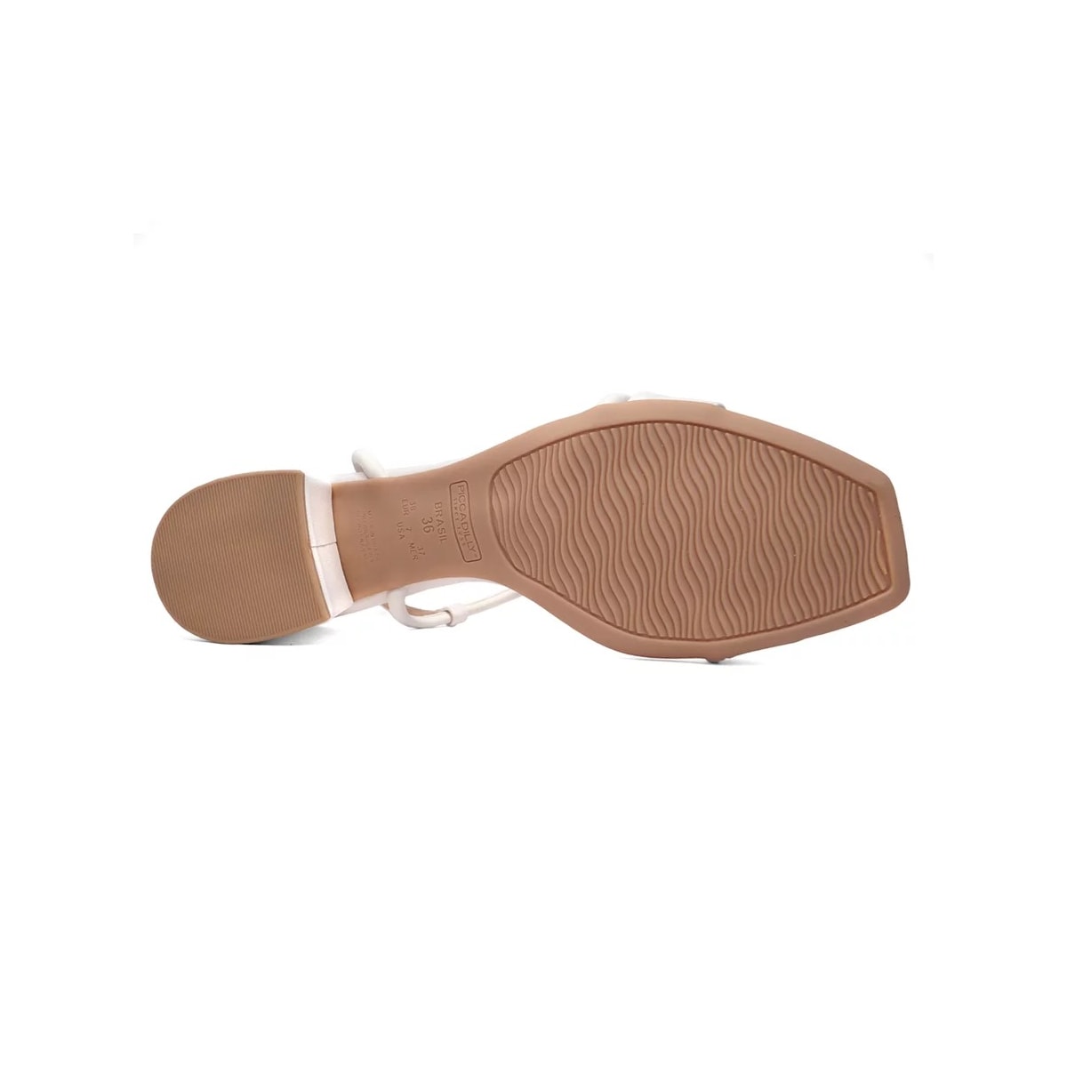 Sandália Piccadilly Salto Medio 588117 Branco Sandália Piccadilly Salto Medio 588117 Branco