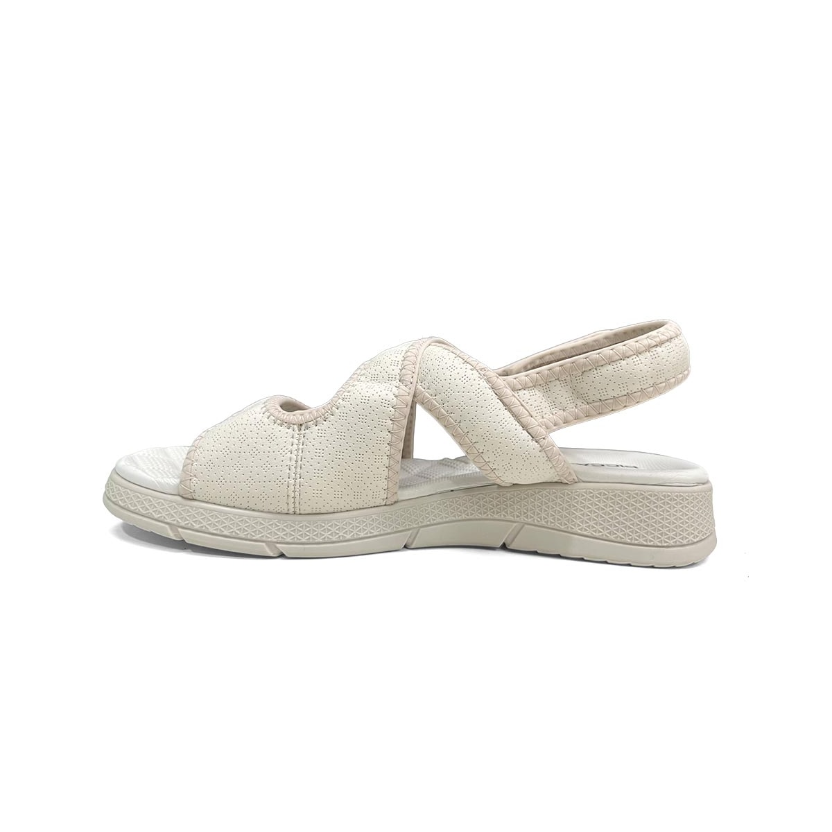 Sandália Piccadilly Wide Fit Conforto 571024 Off White Sandália Piccadilly Wide Fit Conforto 571024 Off White