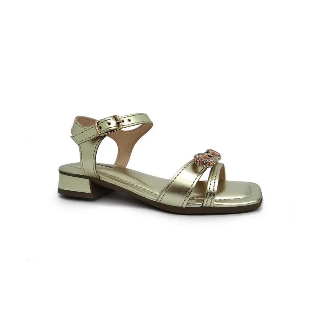 Sandália Pink Cats Kids Menina V2991 Ouro Light Sandália Pink Cats Kids Menina V2991 Ouro Light