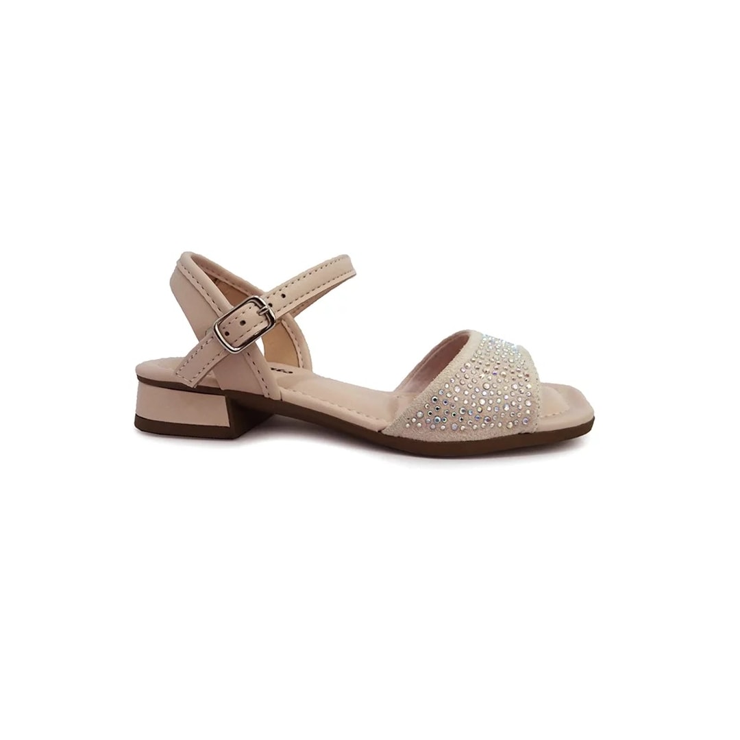 Sandália Pink Cats Menina V2992 Nitra Off White Sandália Pink Cats Menina V2992 Nitra Off White