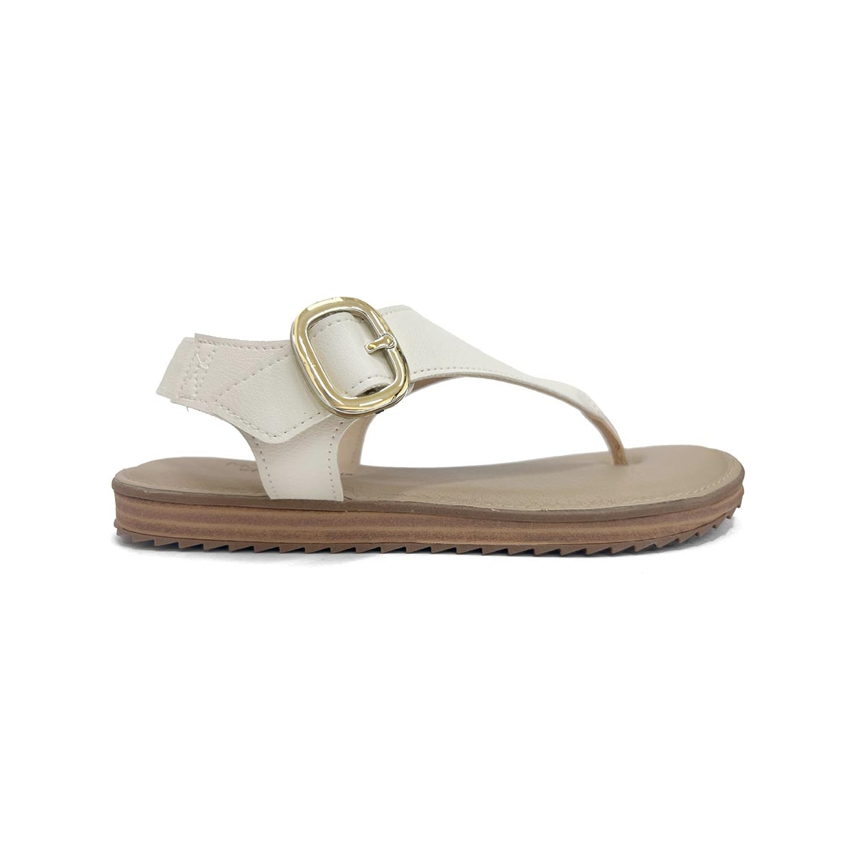 Sandália Rasteira Conforto Modare 7141.141 Branco Off Sandália Rasteira Conforto Modare 7141.141 Branco Off
