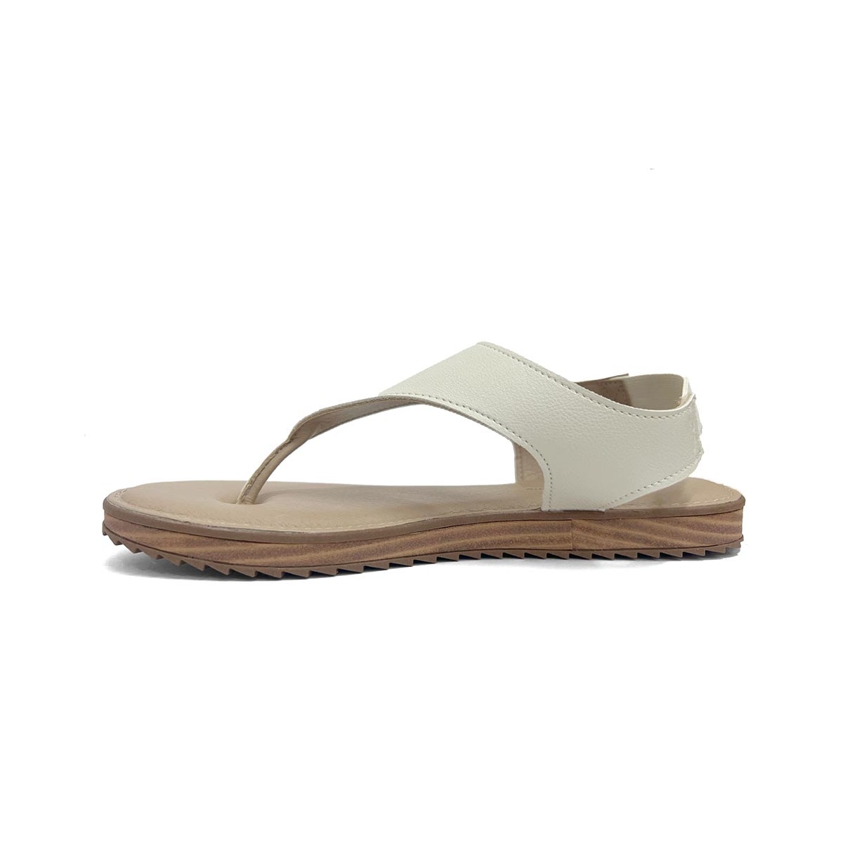 Sandália Rasteira Conforto Modare 7141.141 Branco Off Sandália Rasteira Conforto Modare 7141.141 Branco Off