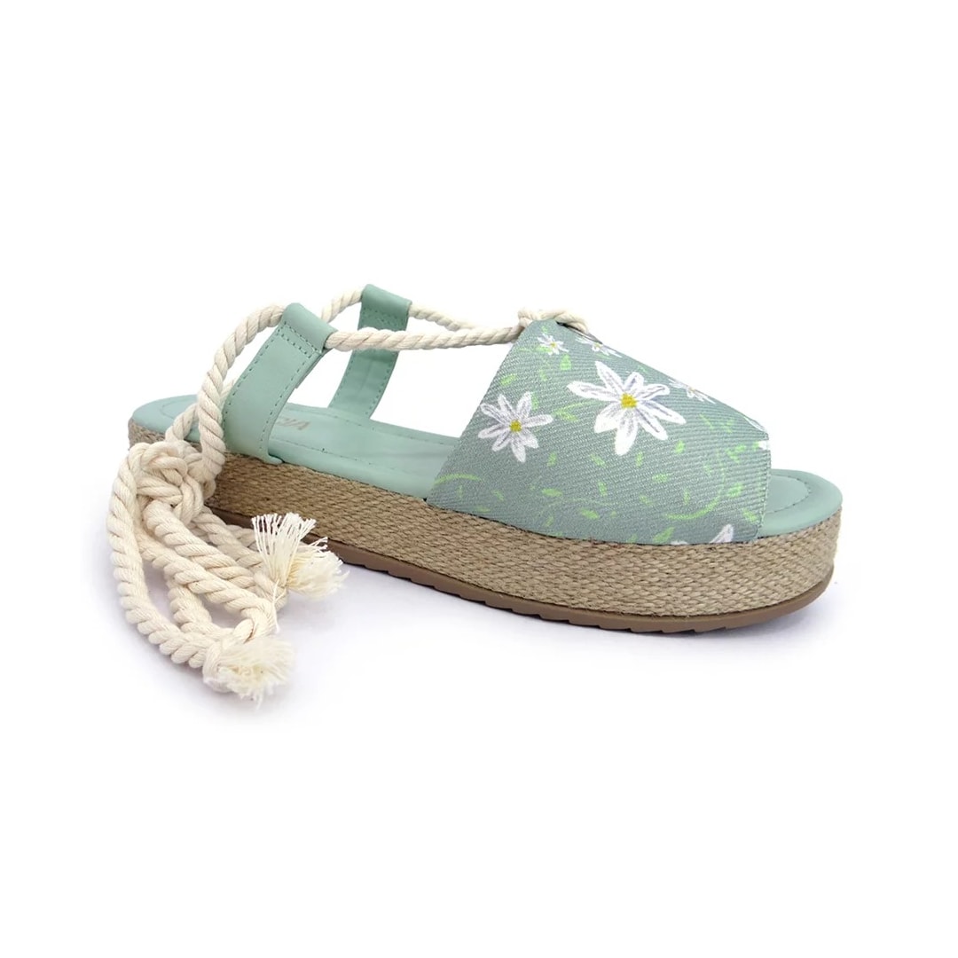 Sandália Sua Cia Flatform Feminina 8126.13809 Menta Sandália Sua Cia Flatform Feminina 8126.13809 Menta