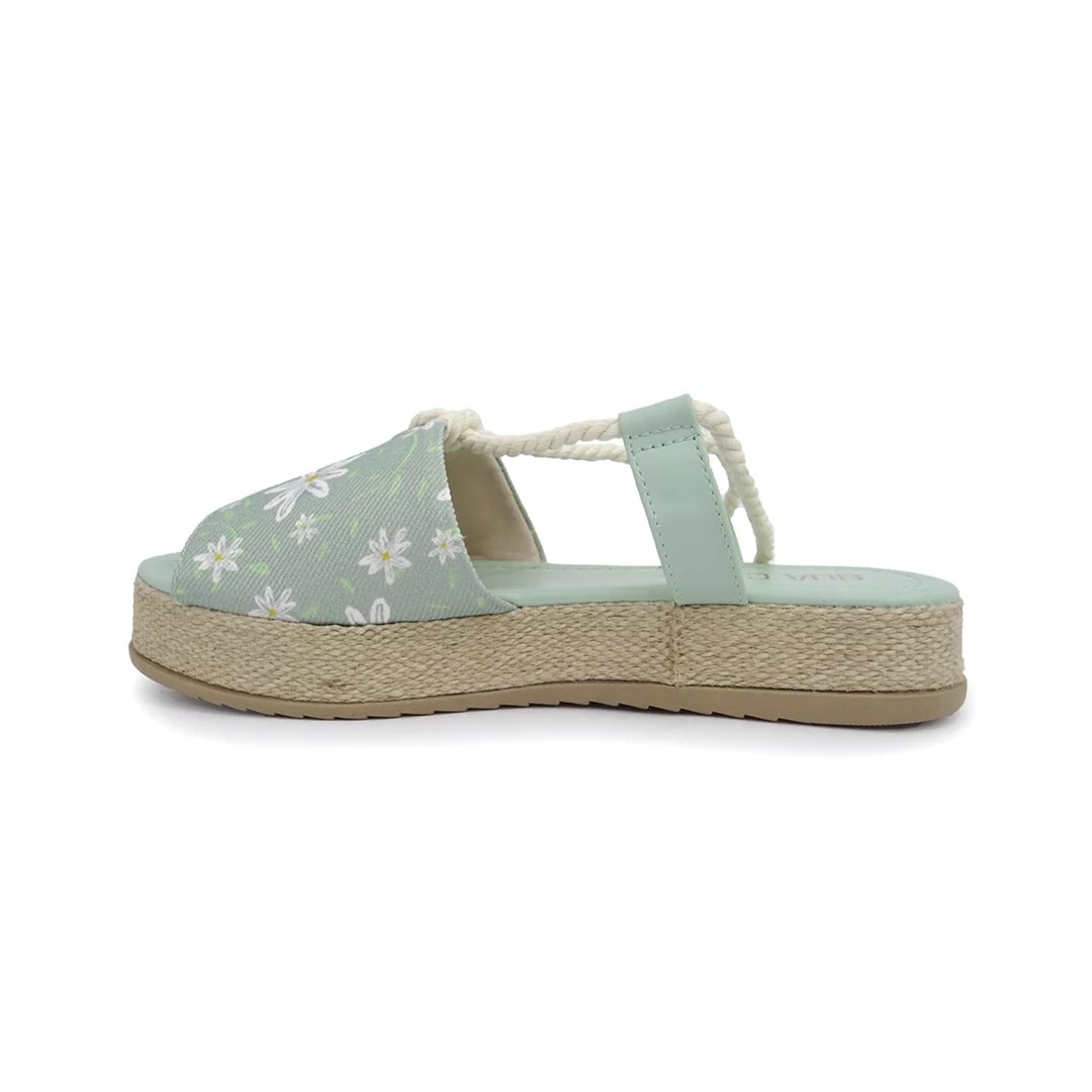 Sandália Sua Cia Flatform Feminina 8126.13809 Menta