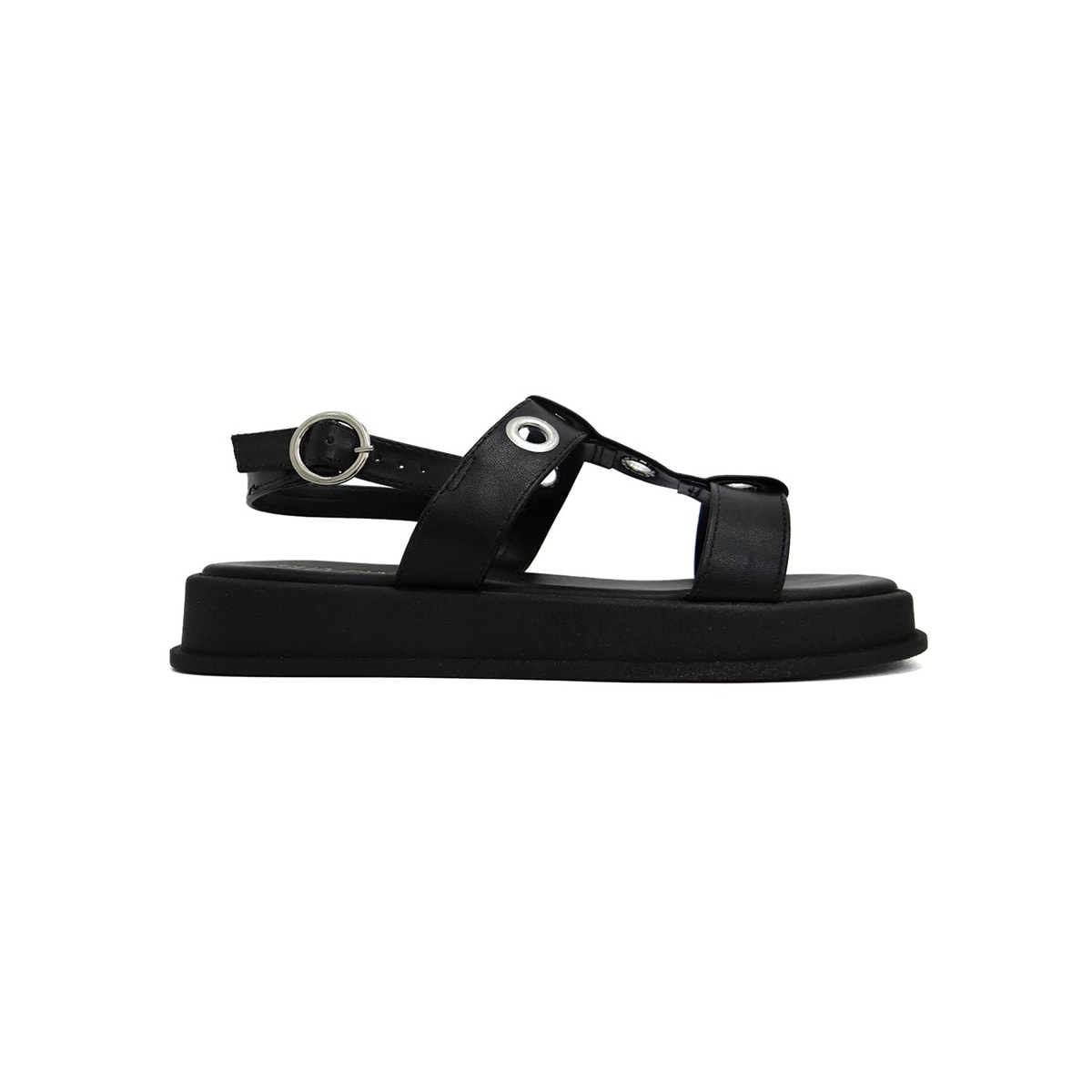 Sandália Sua Cia Papete Flatform 8343.15412 Preto Sandália Sua Cia Papete Flatform 8343.15412 Preto