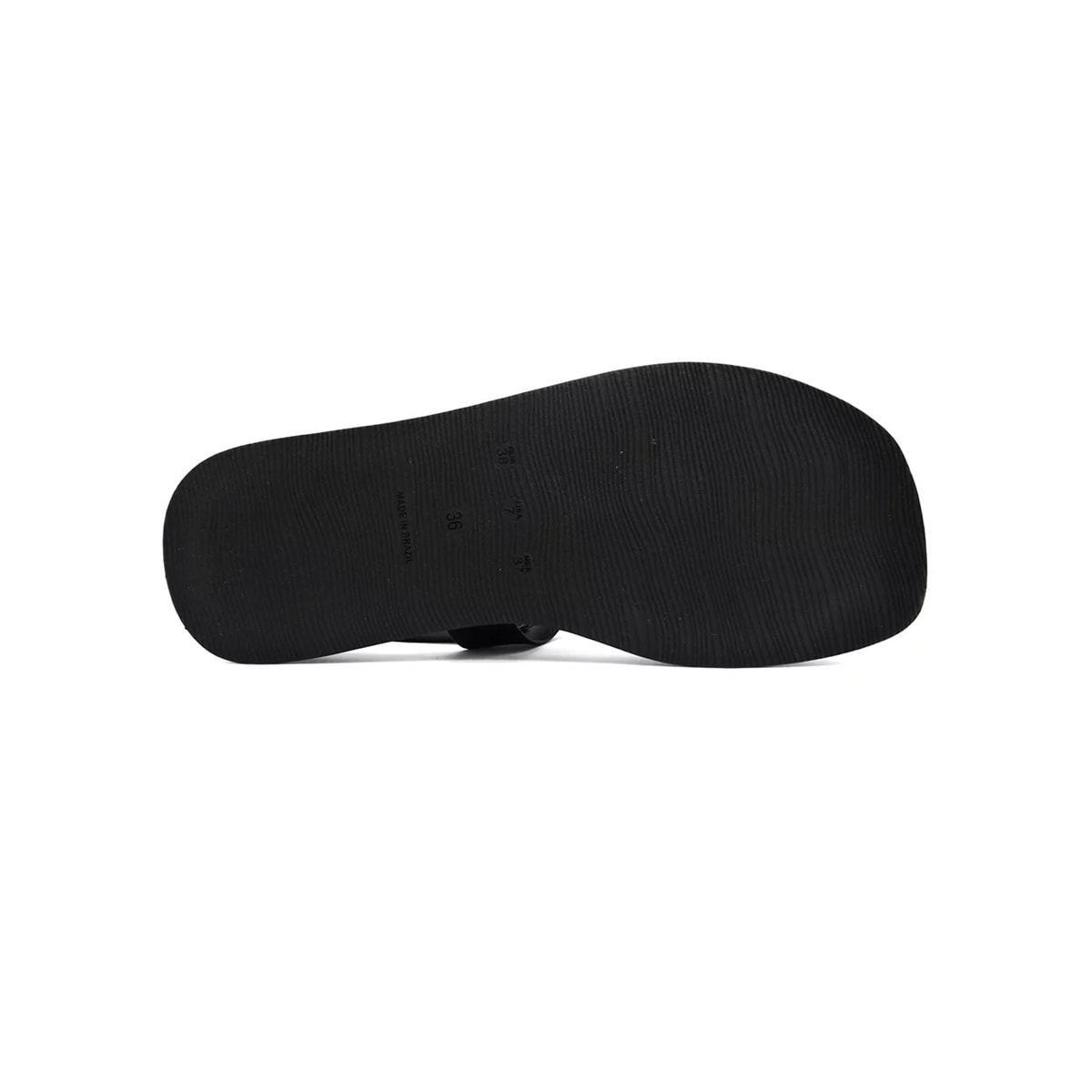Sandália Sua Cia Papete Flatform 8343.15412 Preto