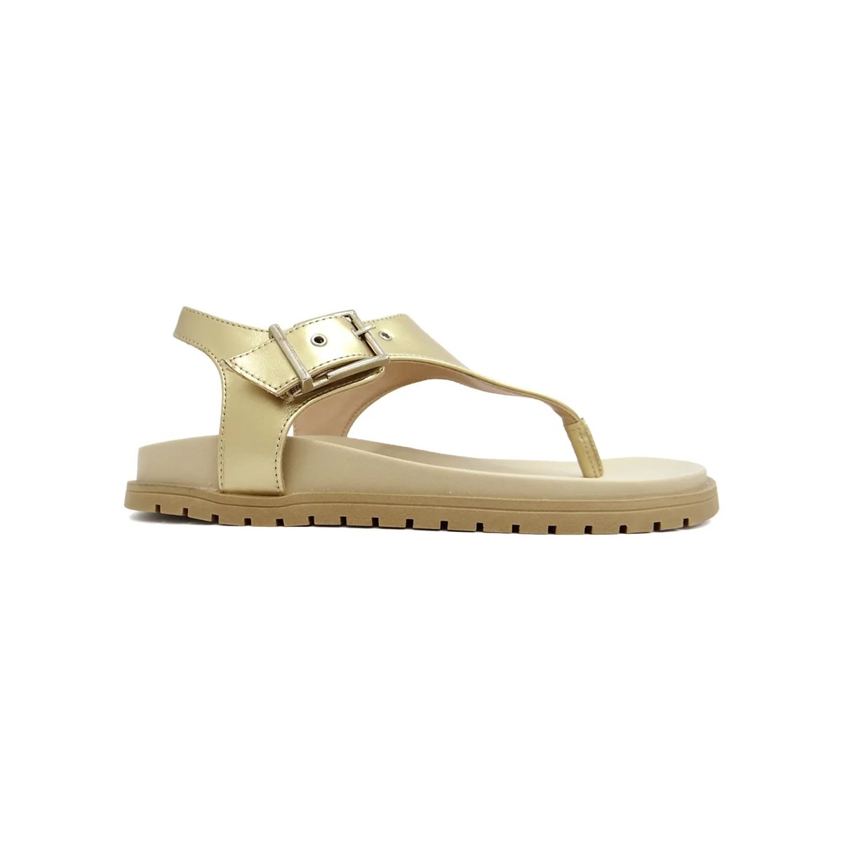 Sandália Sua Cia Papete Flatform 8354.15388 Light Gold Sandália Sua Cia Papete Flatform 8354.15388 Light Gold
