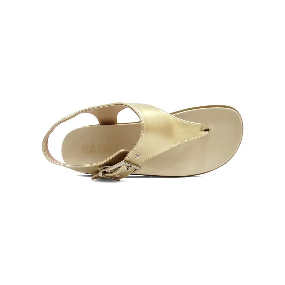 Sandália Sua Cia Papete Flatform 8354.15388 Light Gold Sandália Sua Cia Papete Flatform 8354.15388 Light Gold