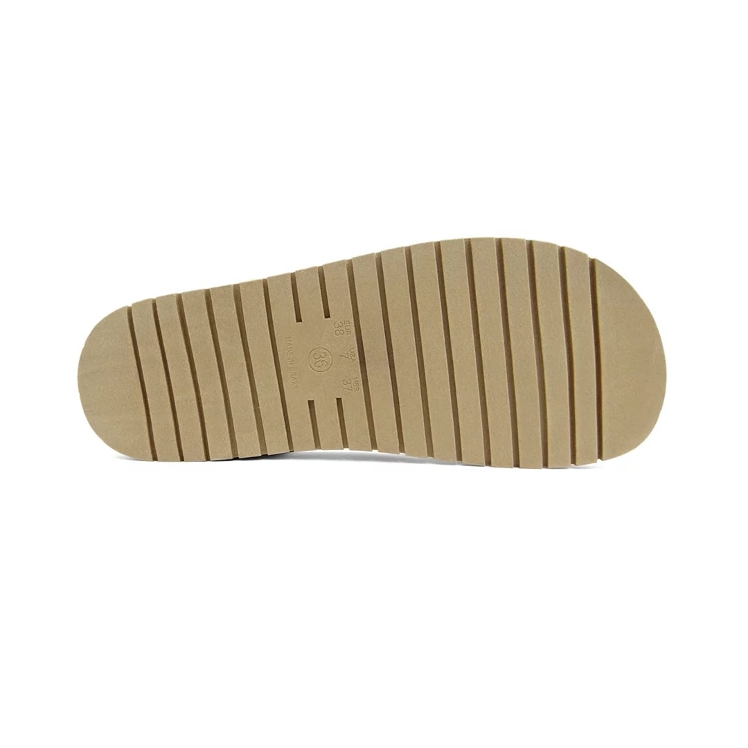 Sandália Sua Cia Papete Flatform 8354.15388 Light Gold