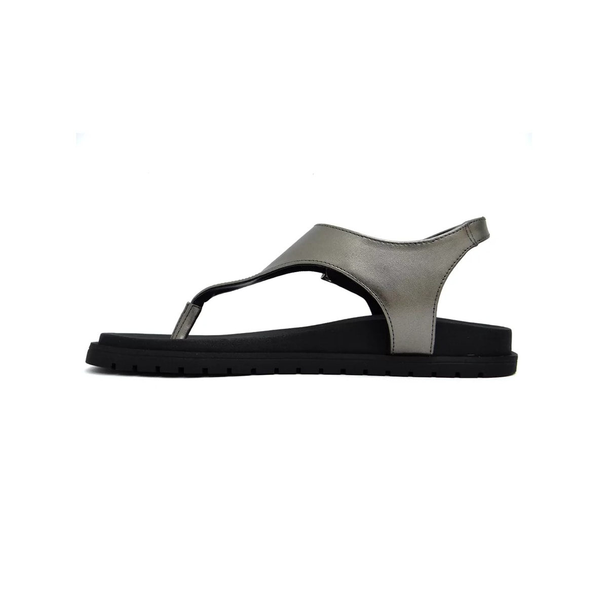 Sandália Sua Cia Papete Flatform 8354.15388 Pewter/Preto Sandália Sua Cia Papete Flatform 8354.15388 Pewter/Preto