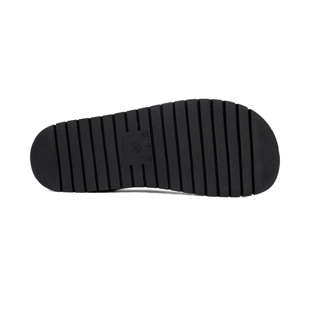 Sandália Sua Cia Papete Flatform 8354.15388 Pewter/Preto Sandália Sua Cia Papete Flatform 8354.15388 Pewter/Preto