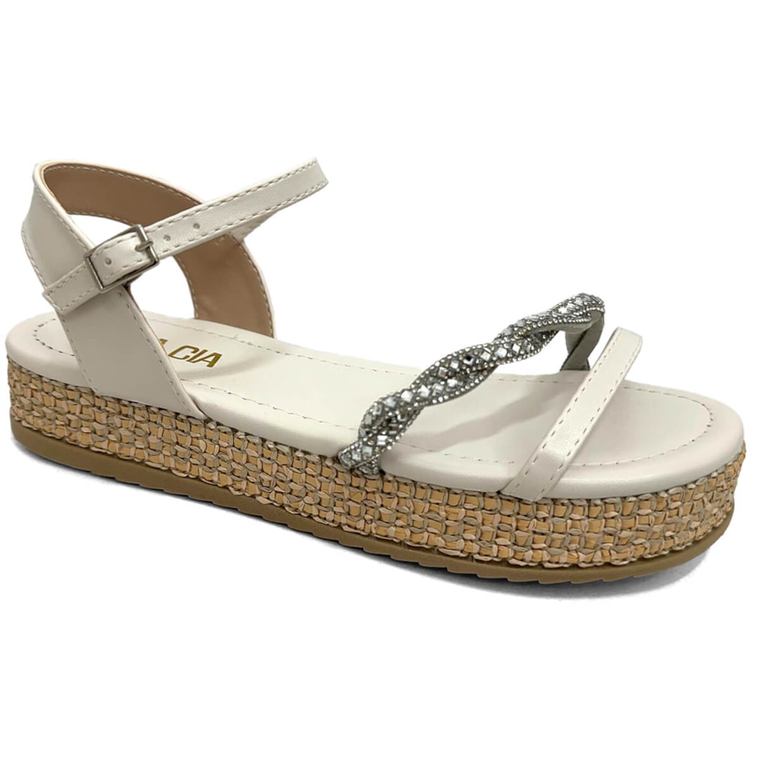 Sandália Sua Cia Papete Flatform 8365.15738 New Off White Sandália Sua Cia Papete Flatform 8365.15738 New Off White
