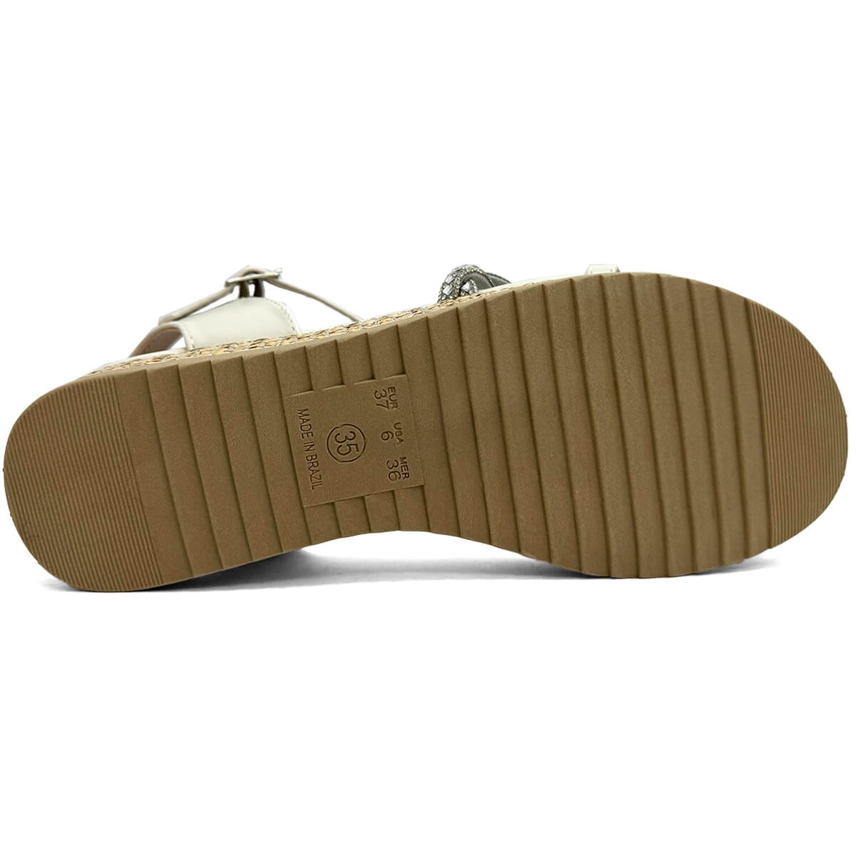 Sandália Sua Cia Papete Flatform 8365.15738 New Off White