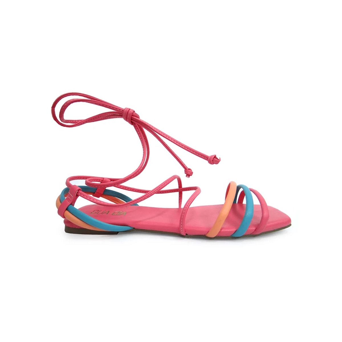 Sandália Sua Cia Rasteira 8230.14383 Sapucaia/Mare/Nectar Sandália Sua Cia Rasteira 8230.14383 Sapucaia/Mare/Nectar