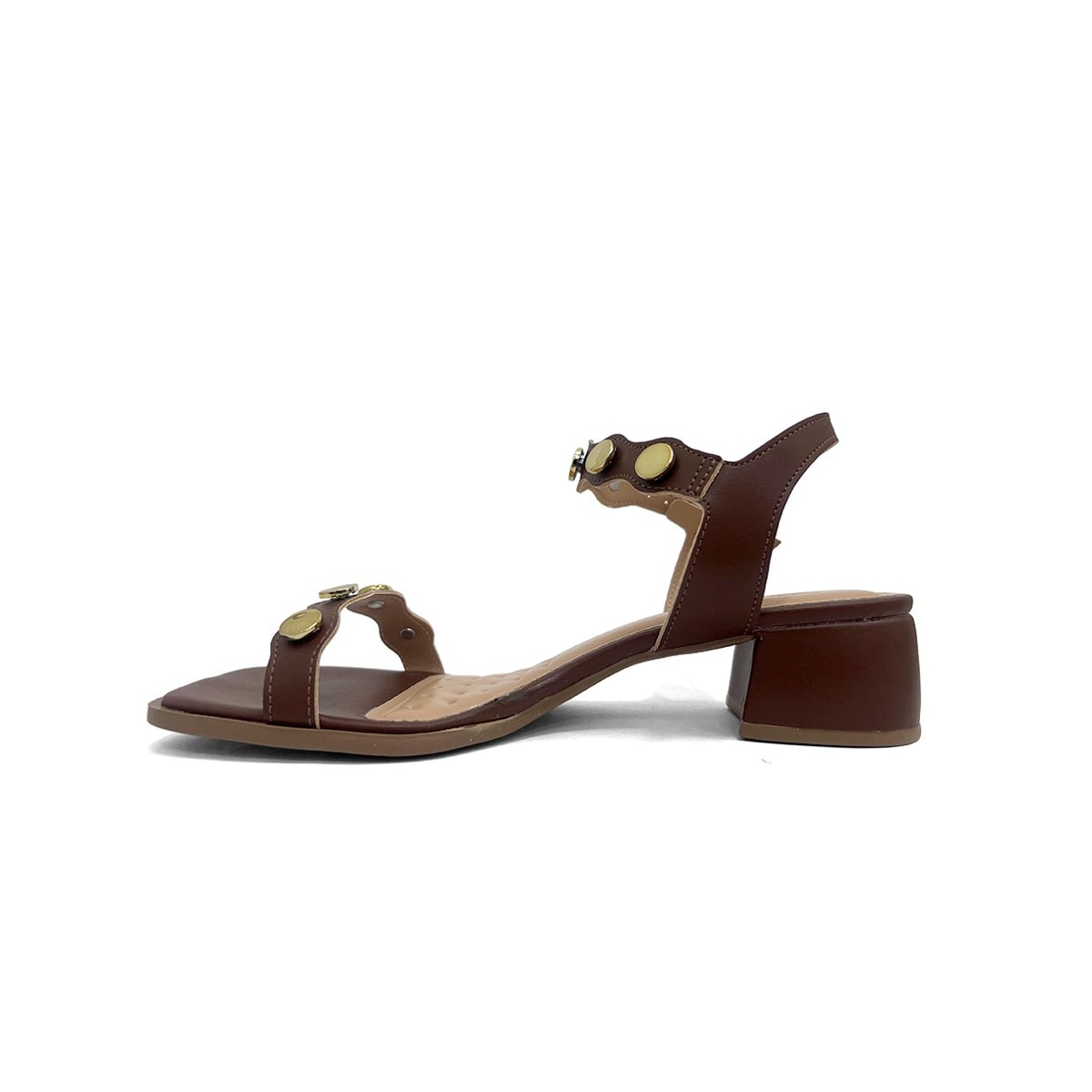 Sandália Sua Cia Salto Bloco 8397.16156 Marrone Sandália Sua Cia Salto Bloco 8397.16156 Marrone