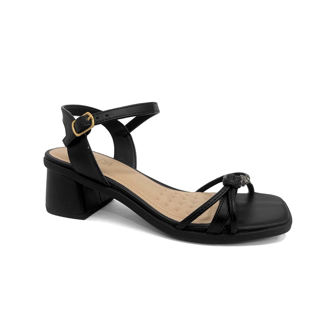 Sandália Sua Cia Salto Bloco 8405.16192 Preto Sandália Sua Cia Salto Bloco 8405.16192 Preto