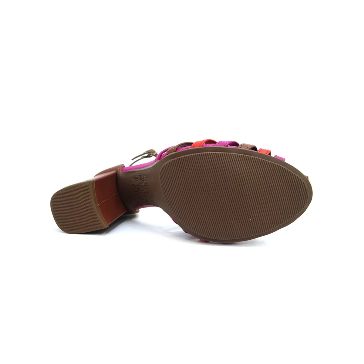 Sandália Tanara Salto Bloco Alto T6602 (04) Canela Sandália Tanara Salto Bloco Alto T6602 (04) Canela