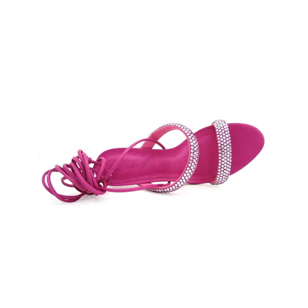 Sandália Tanara Salto Fino Alto T6881 Pink Sandália Tanara Salto Fino Alto T6881 Pink