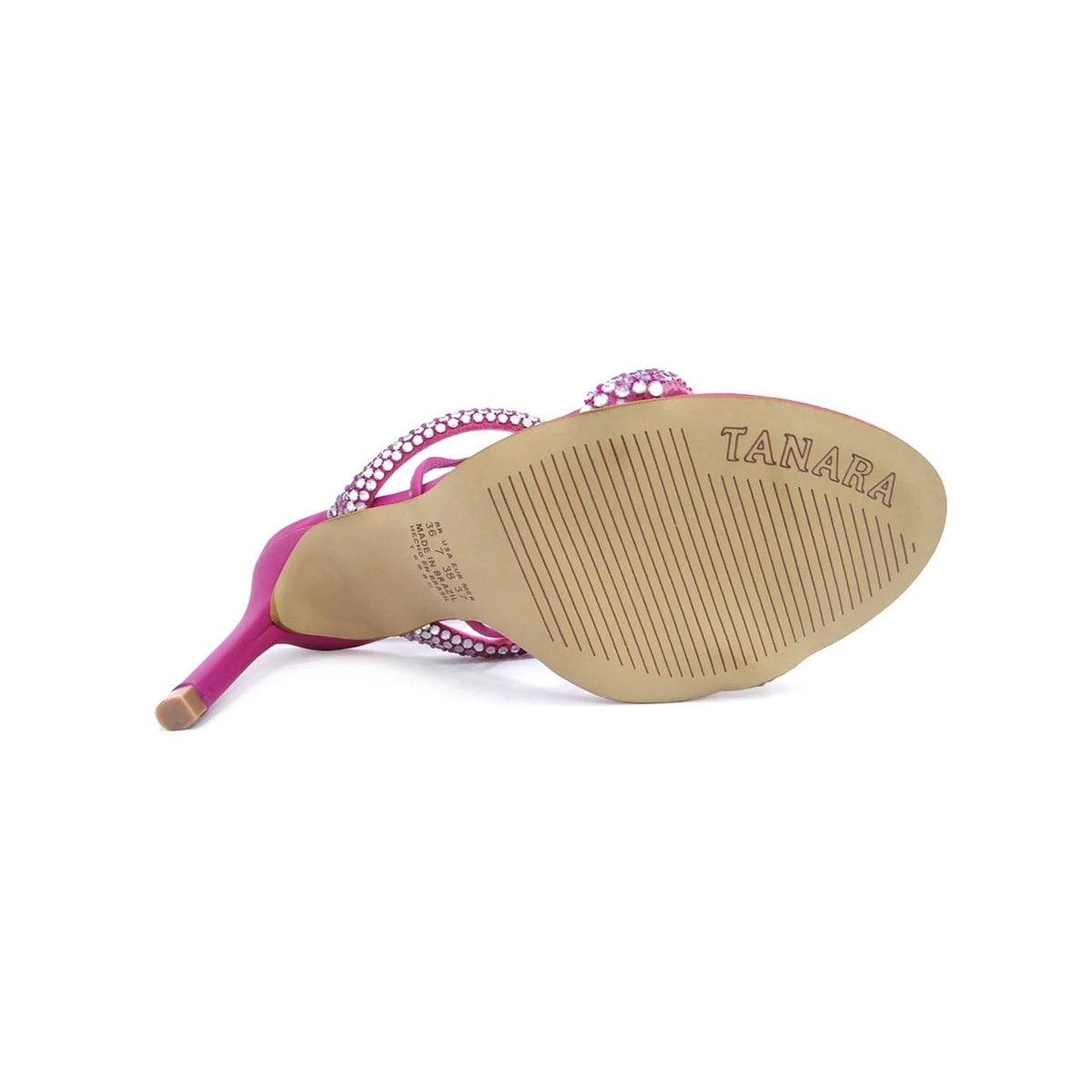 Sandália Tanara Salto Fino Alto T6881 Pink Sandália Tanara Salto Fino Alto T6881 Pink