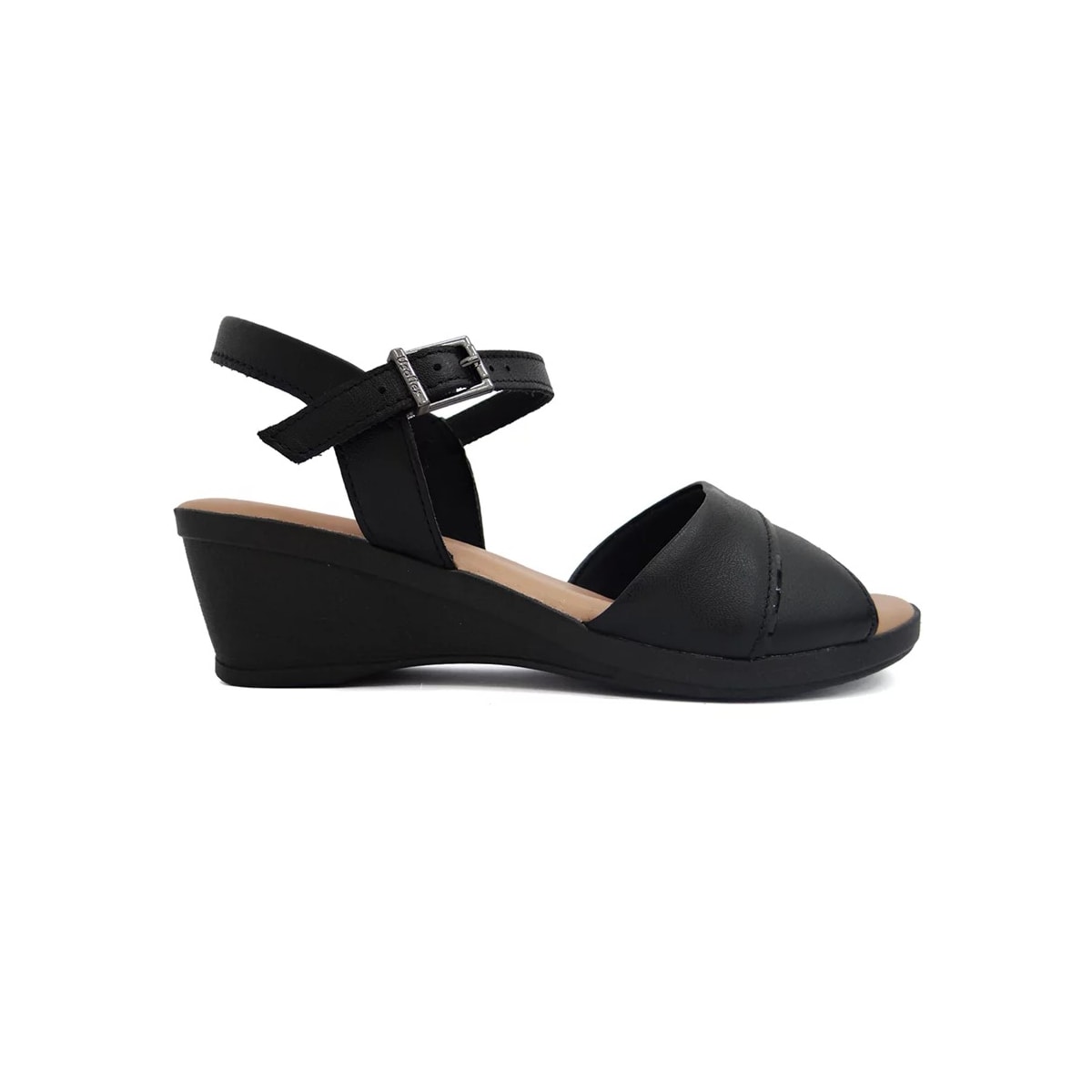 Sandália Usaflex Anabela Mm0903 Preto Sandália Usaflex Anabela Mm0903 Preto