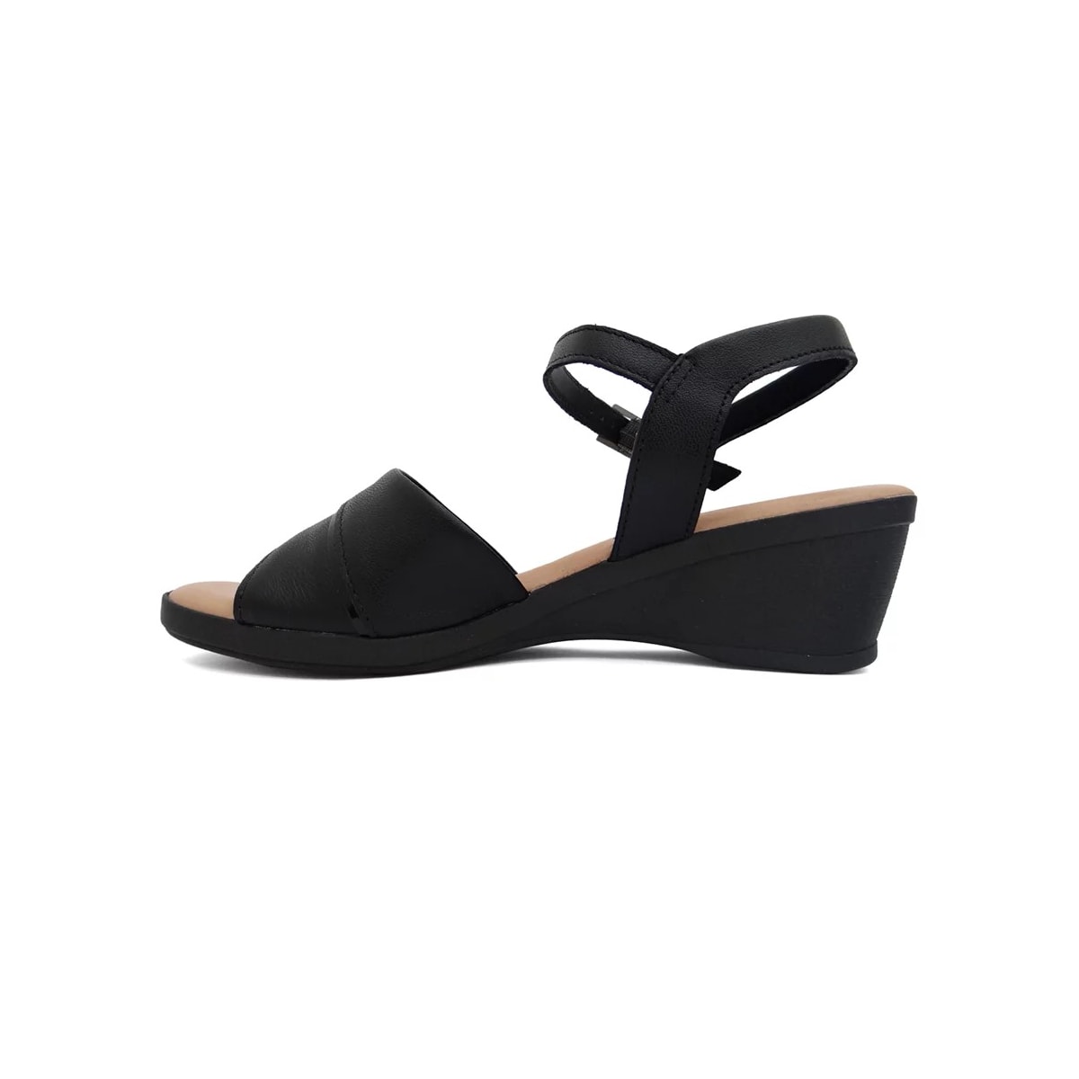 Sandália Usaflex Anabela Mm0903 Preto Sandália Usaflex Anabela Mm0903 Preto