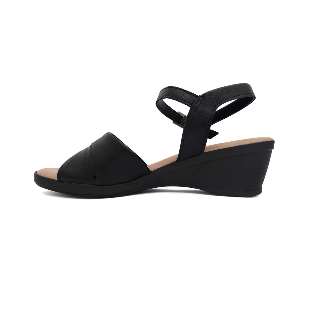 Sandália Usaflex Anabela Mm0903 Preto Sandália Usaflex Anabela Mm0903 Preto