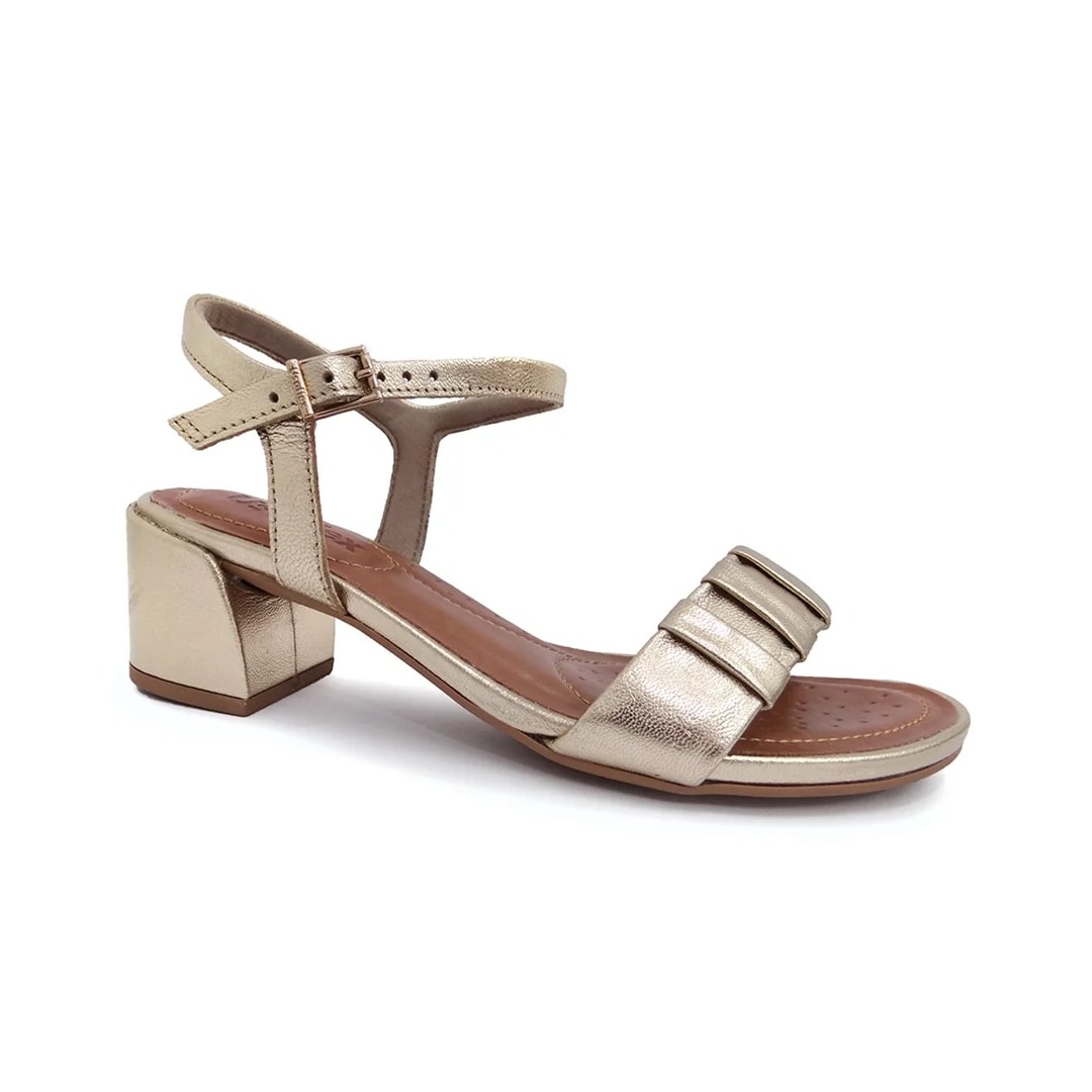 Sandália Usaflex Conforto Af3901 Prata Velha Sandália Usaflex Conforto Af3901 Prata Velha