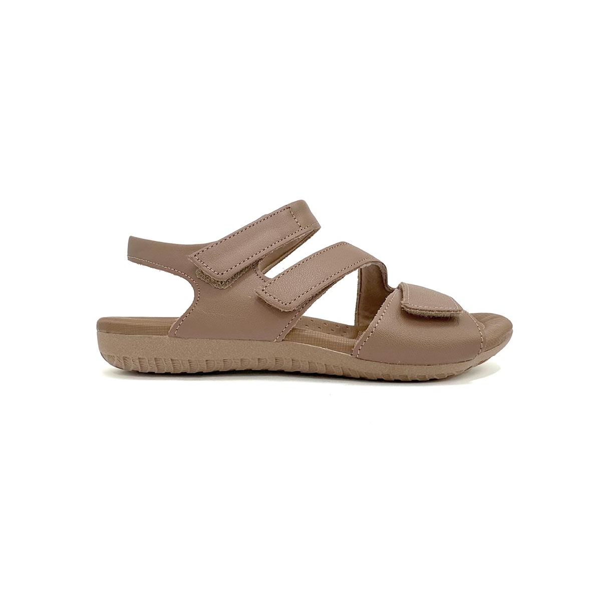 Sandália Usaflex Conforto De Couro R1869 Camel Sandália Usaflex Conforto De Couro R1869 Camel