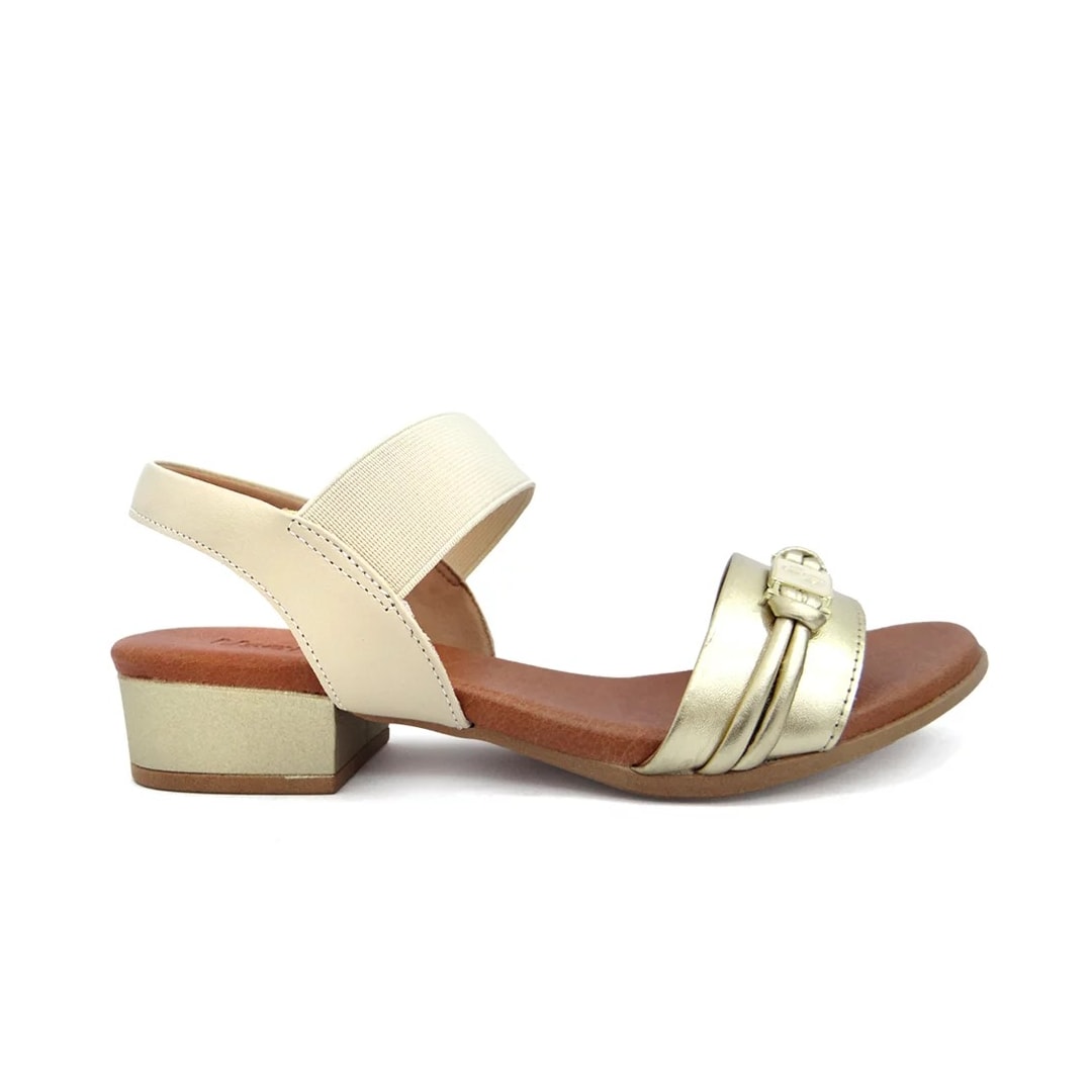 Sandália Usaflex De Couro Conforto Ai2706 Prata Velha Sandália Usaflex De Couro Conforto Ai2706 Prata Velha