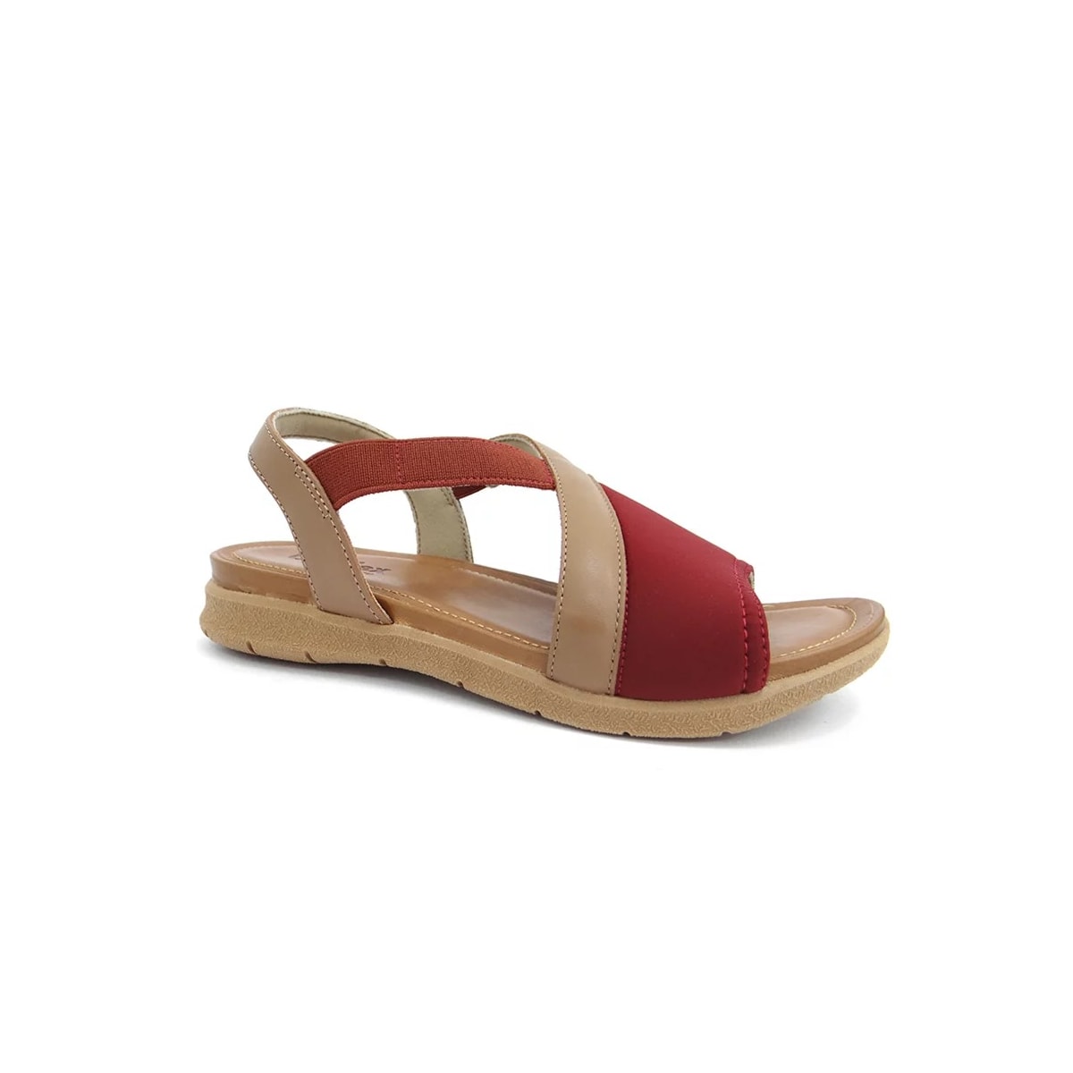 Sandália Usaflex Elastano Conforto Aa3008 Amora Sandália Usaflex Elastano Conforto Aa3008 Amora