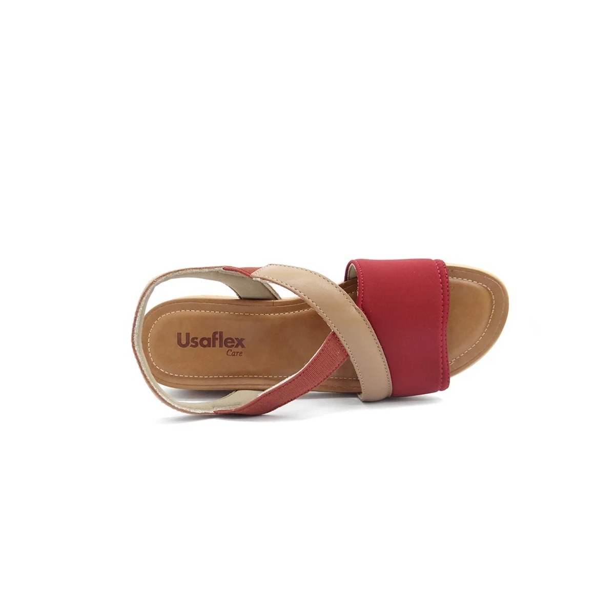 Sandália Usaflex Elastano Conforto Aa3008 Amora Sandália Usaflex Elastano Conforto Aa3008 Amora