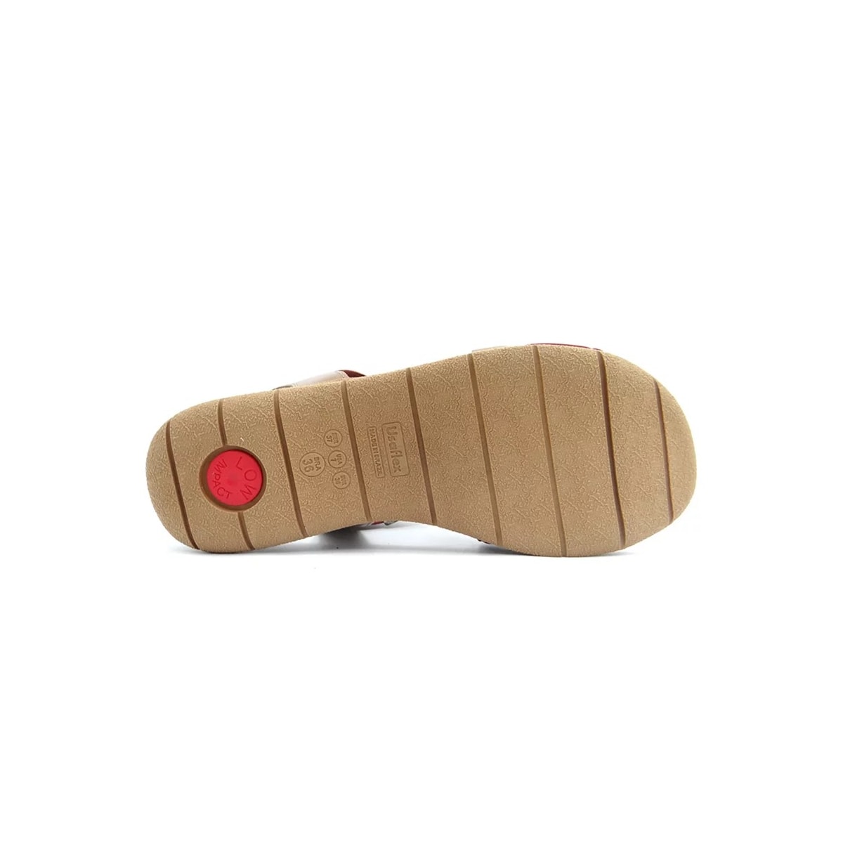 Sandália Usaflex Elastano Conforto Aa3008 Amora
