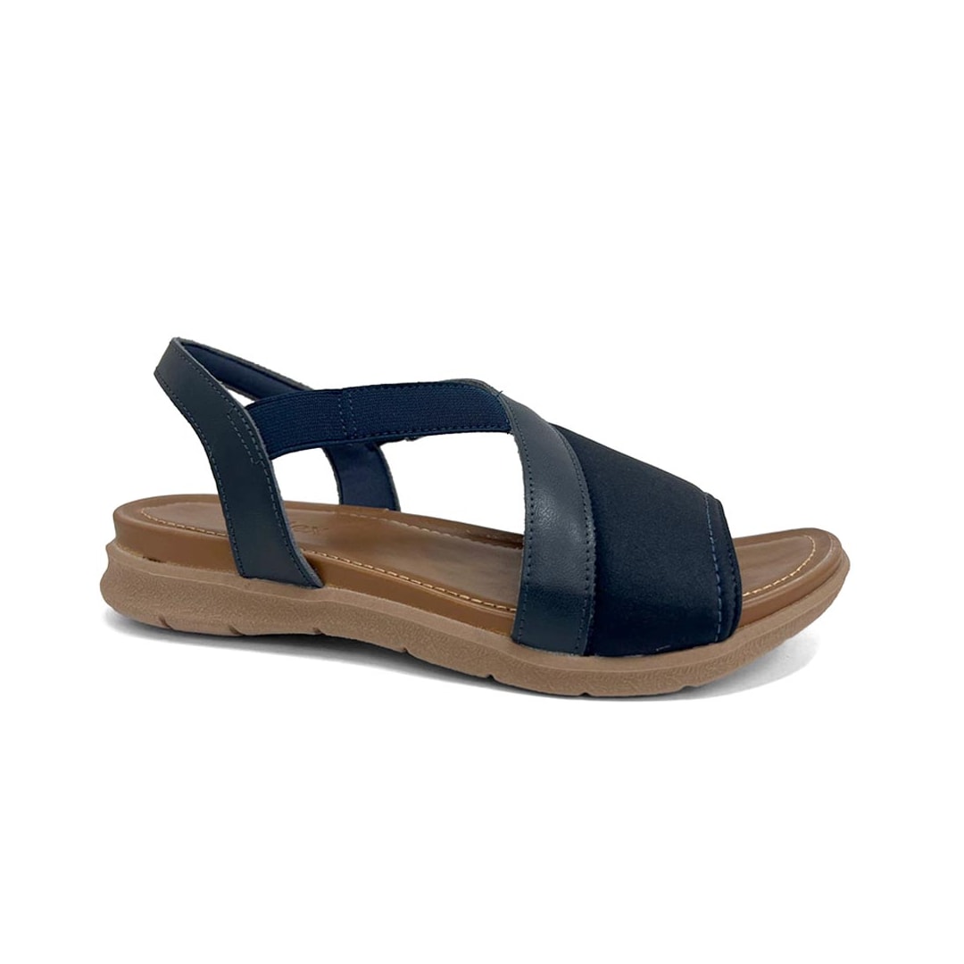 Sandália Usaflex Elastano Conforto Aa3008 New Blue Sandália Usaflex Elastano Conforto Aa3008 New Blue