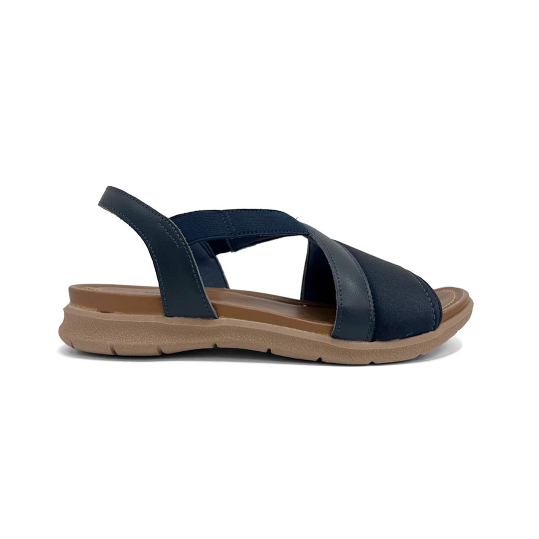 Sandália Usaflex Elastano Conforto Aa3008 New Blue Sandália Usaflex Elastano Conforto Aa3008 New Blue