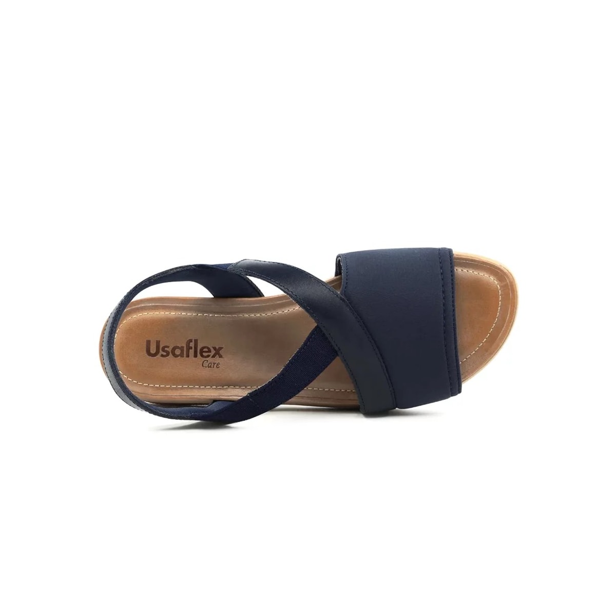Sandália Usaflex Elastano Conforto Aa3008 New Blue Sandália Usaflex Elastano Conforto Aa3008 New Blue