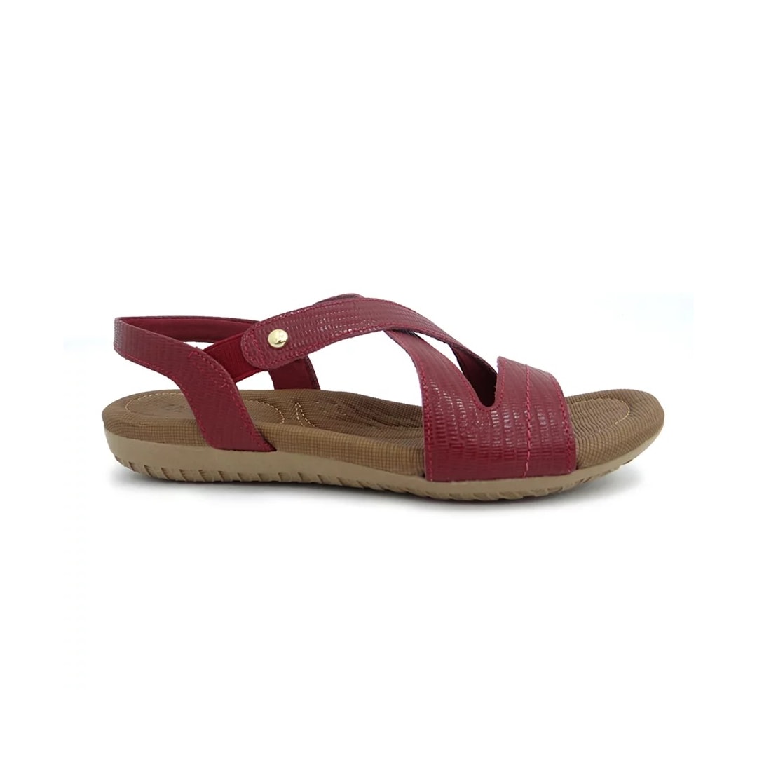 Sandália Usaflex Rasteira de Couro R1804 Rebu Tresse Sandália Usaflex Rasteira de Couro R1804 Rebu Tresse