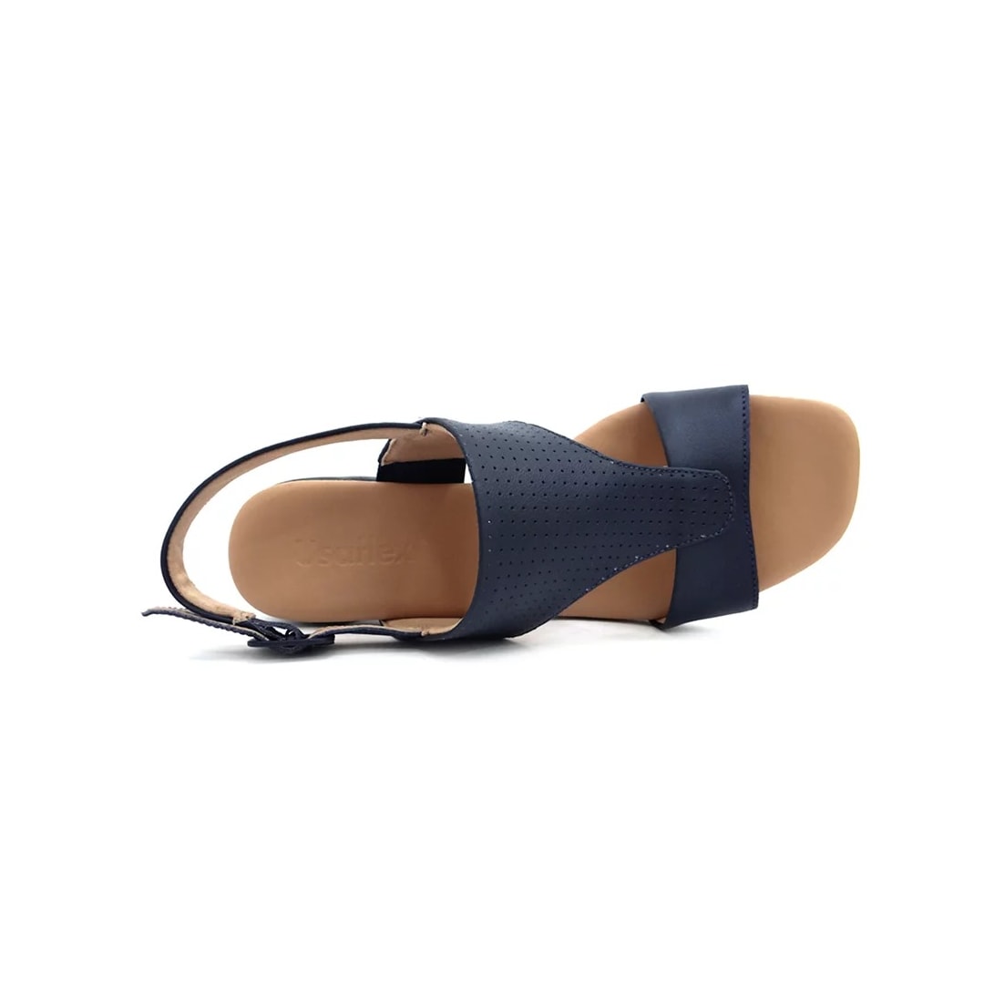 Sandália Usaflex Salto Bloco Aj2002 New Blue Sandália Usaflex Salto Bloco Aj2002 New Blue